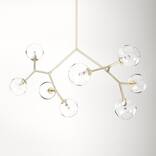 Mercer Neha Light Dimmable Sputnik Modern Linear Chandelier Wayfair